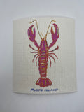 Vanessa Piche Lobster Swedish Dish Cloth