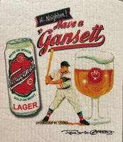 Frank Gallaso Gansett  Swedish Dish Cloth