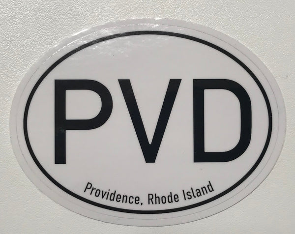 Providence RI Oval Sticker