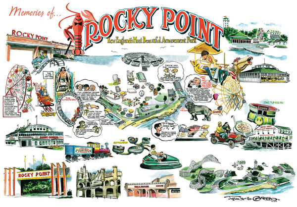 Frankie Galasso's Rocky Point Postcard