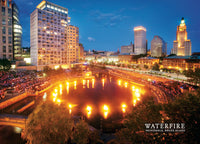 Waterfire postcard